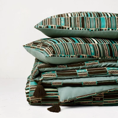 Jungalow Sun In The Water Comforter & Sham Set Teal - Opalhouse™ Designed With Jungalow™ - Image 5