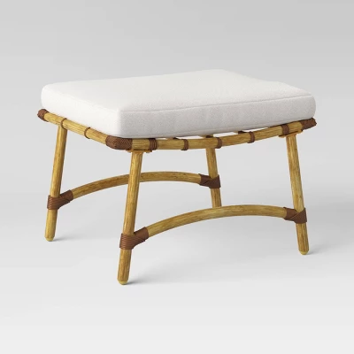 2pc Sculptured Statement Patio Chair & Ottoman - Opalhouse™ - Image 5