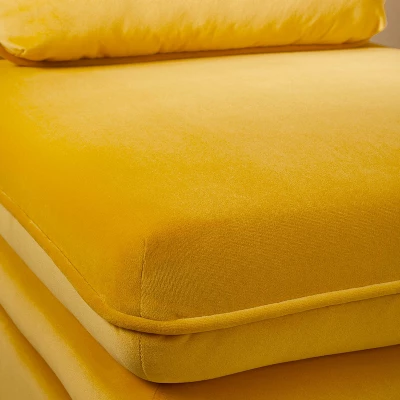 Bencia Slipper Chair Mustard - Opalhouse™ Designed With Jungalow™ - Image 4