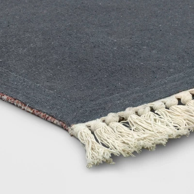 Alexandra Floral Printed Border Persian Rug Blush - Opalhouse™ - Image 3